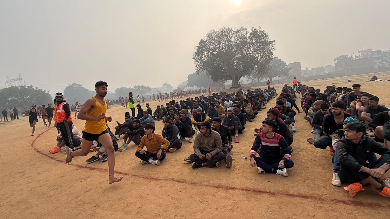 Lucknow Zro Bharti Trail 1600 Meter Race | Agniveer 1600 मीटर टाइमिंग | चार चक्कर चीतो की दौड़ JDSIR