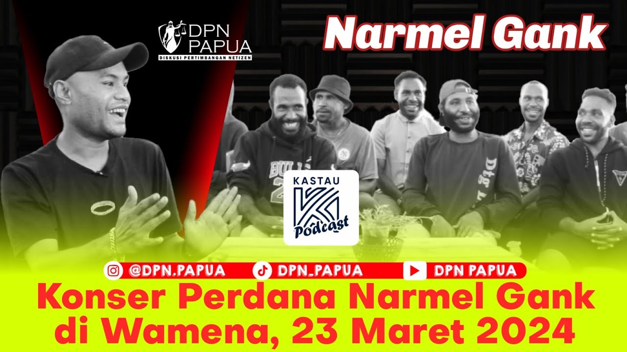 GAES..GAES..NARMEL GANK AKAN KONSER TANGGAL 23 🔥🔥🔥 | PODCAST KASTAU