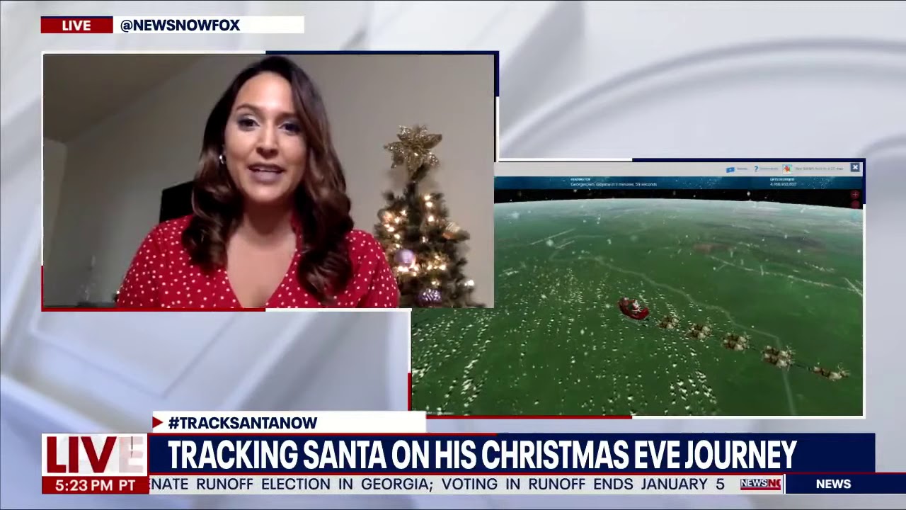 SANTA CLAUS IS COMING TO TOWN: Exclusive Interview With Santa Before His Journey | NewsNOW from FOX