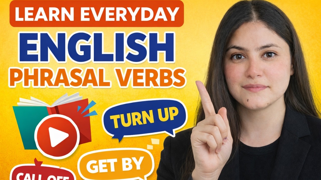 Learn Everyday english phrasal verbs |