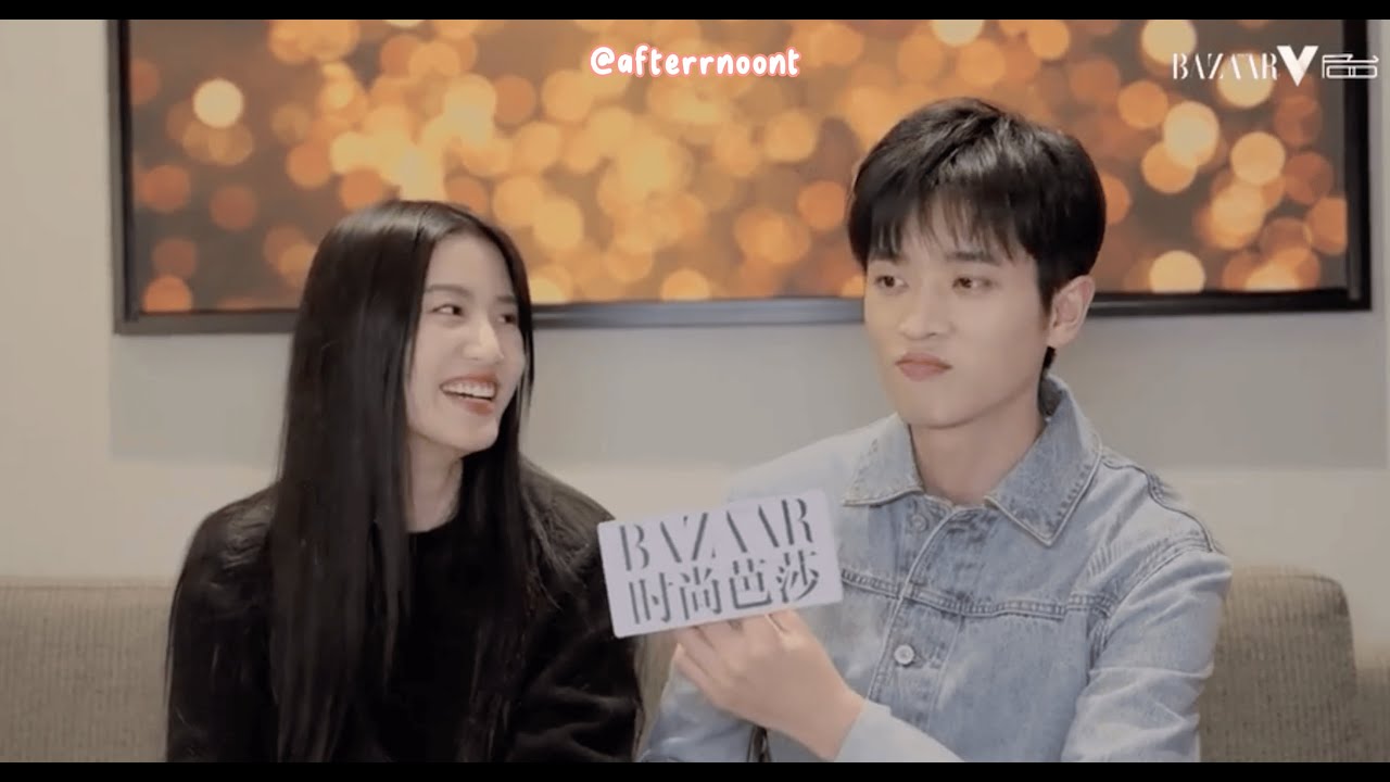Cheng Lei and Lu Yuxiao Bazaar Magazine Interview (eng subbed)