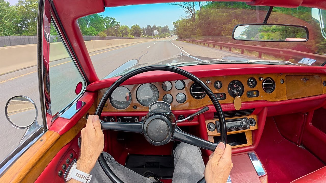 1973 Rolls-Royce Corniche - The Ultra Luxury Drop Head Coupe From England (POV Drive)