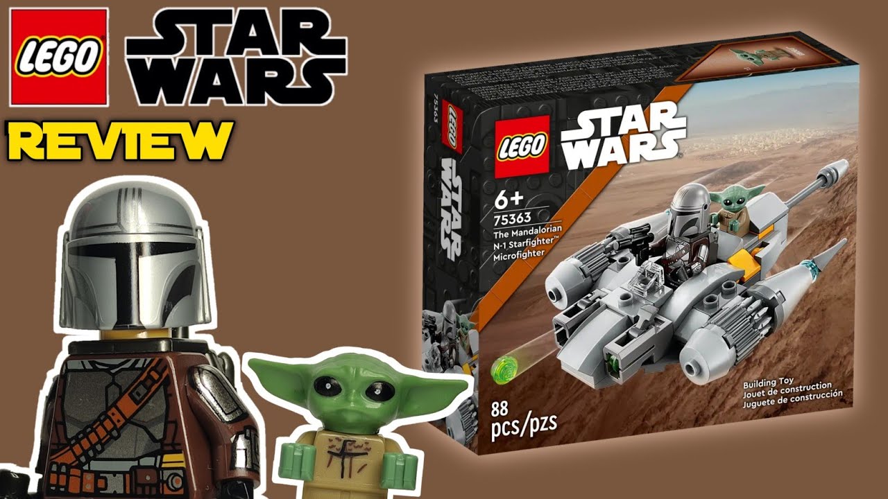 LEGO STAR WARS 75363 - Microfighter Myśliwiec N-1 Mandalorianina | Recenzja 🪐