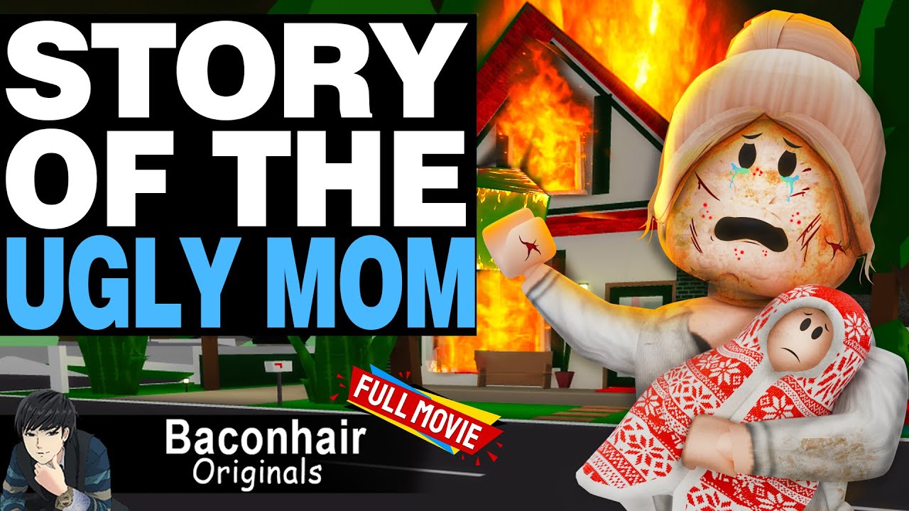 The Story Of The Ugly Mom, FULL MOVIE  | roblox brookhaven 🏡rp