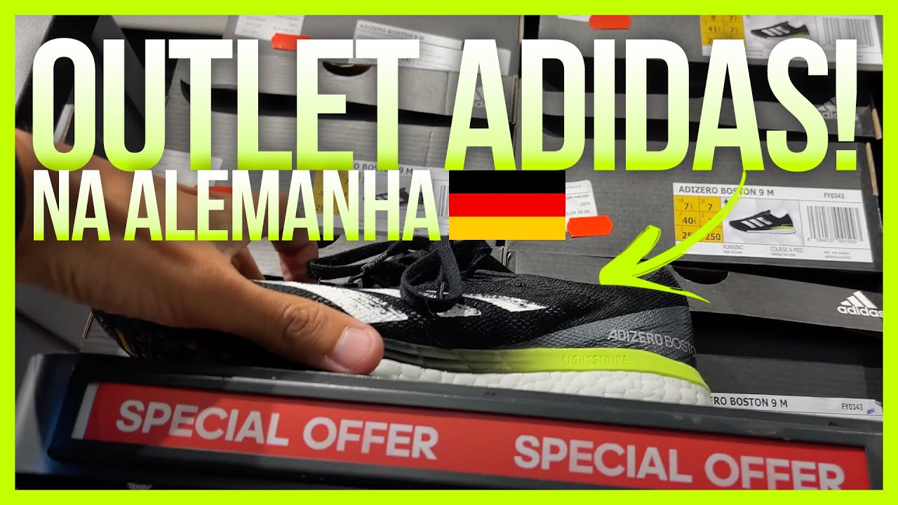 Como é o OUTLET da ADIDAS na ALEMANHA?? É barato e vale a pena?