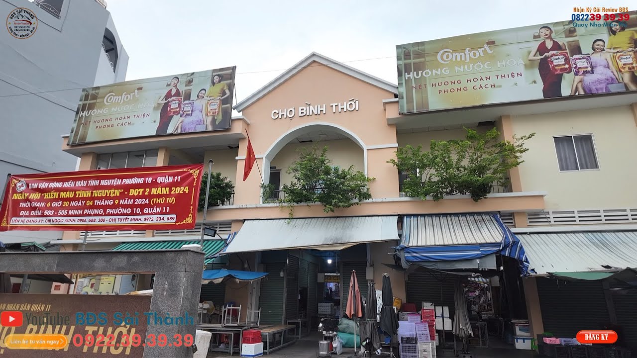 Quận 11 Chợ Bình Thới Trệt lầu 3PN 2WC ngang 4m x 10m thiết kế sang trong mát mẻ
