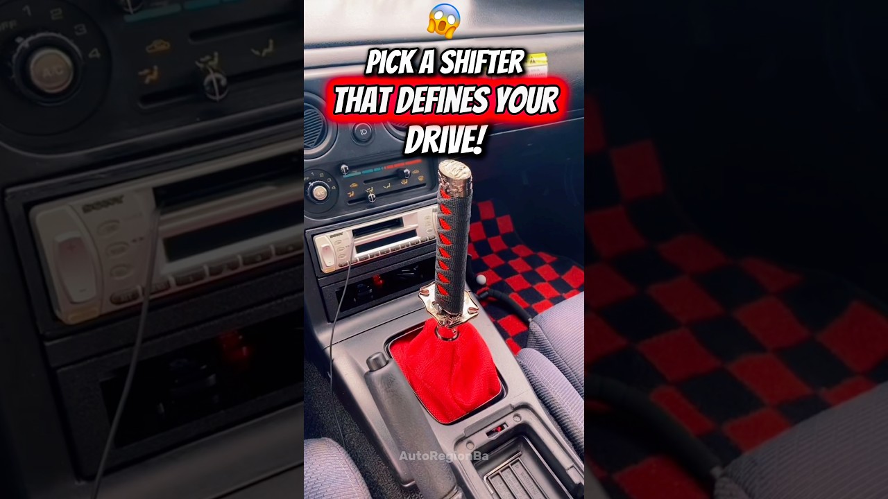 Pick a Shifter That Defines Your Drive! 🚗⚙️ #shorts #automobile #shifter #gear