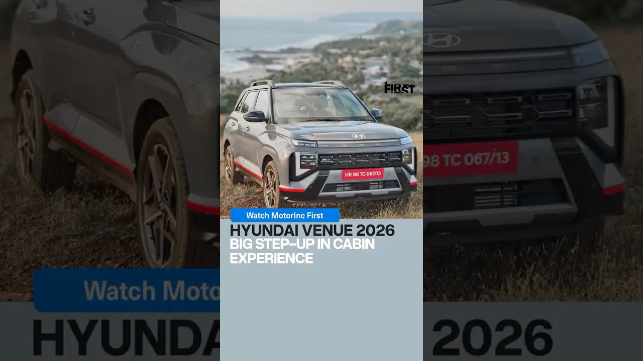 Подробный обзор первого тест-драйва Hyundai Venue 2026 на #MotorIncFirst
