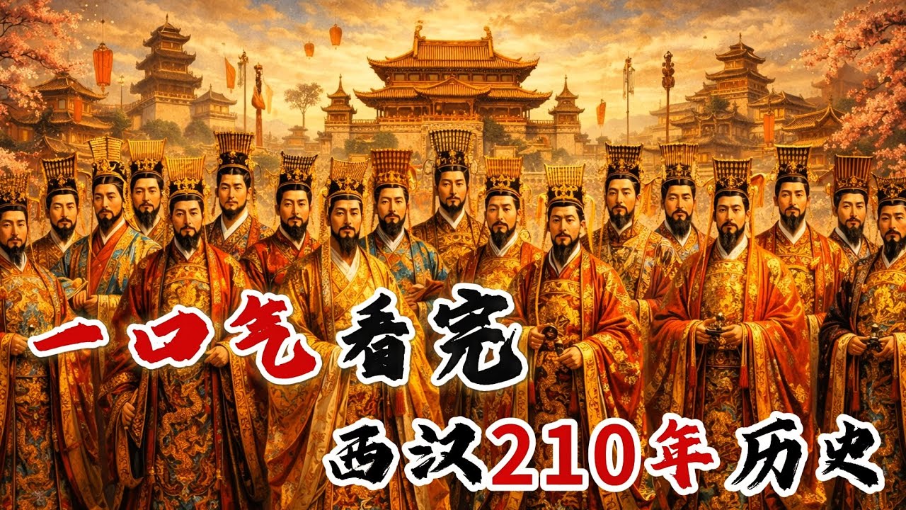 一口气看完西汉210年历史