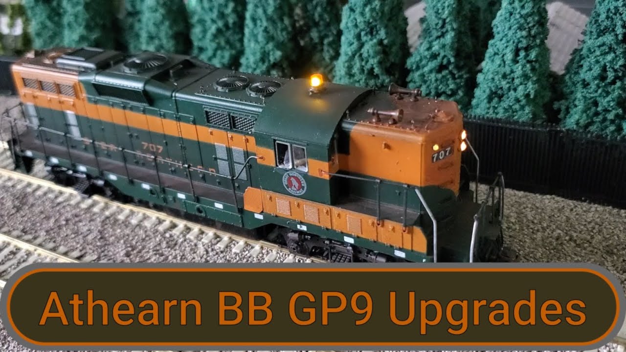 Athearn Blue Box GP9 Upgrades