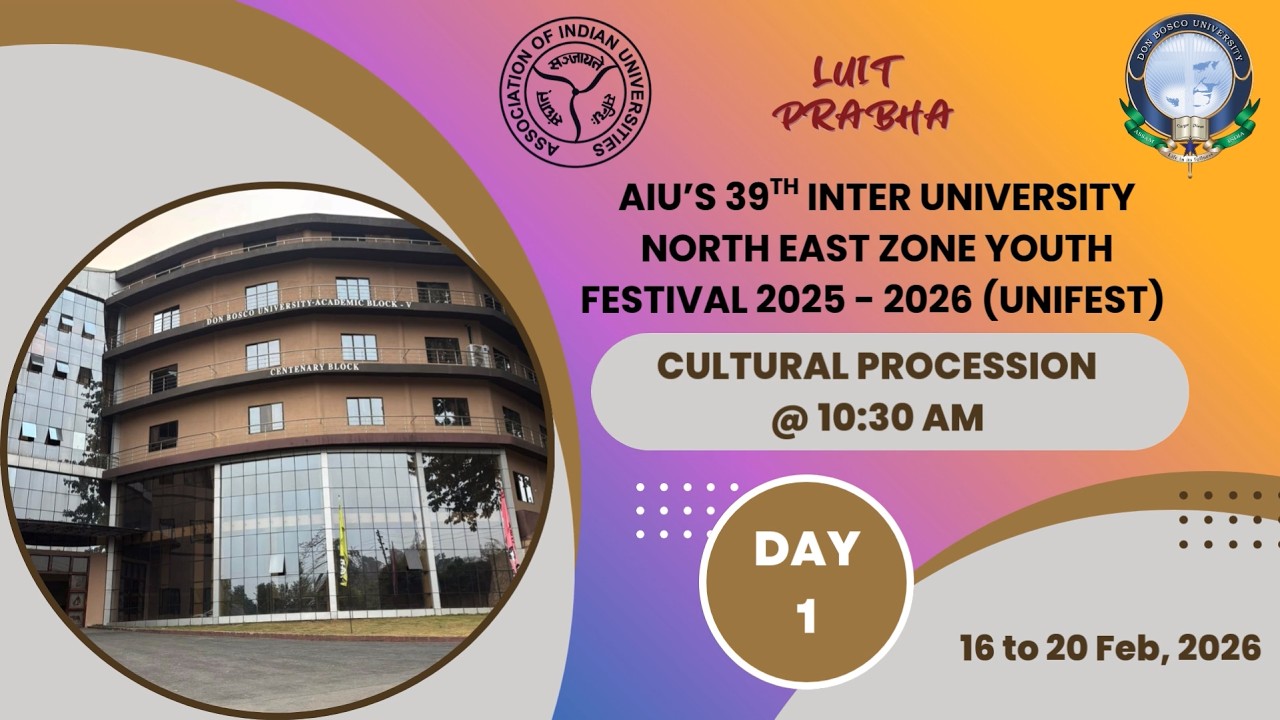 AIU's 39th Inter University North East Zone Youth festival 2025 - 2026 (UNIFEST)