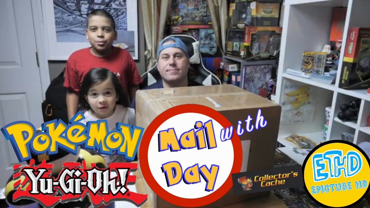 Pokemon and YuGiOh! Mail Day from Collectors Cache!