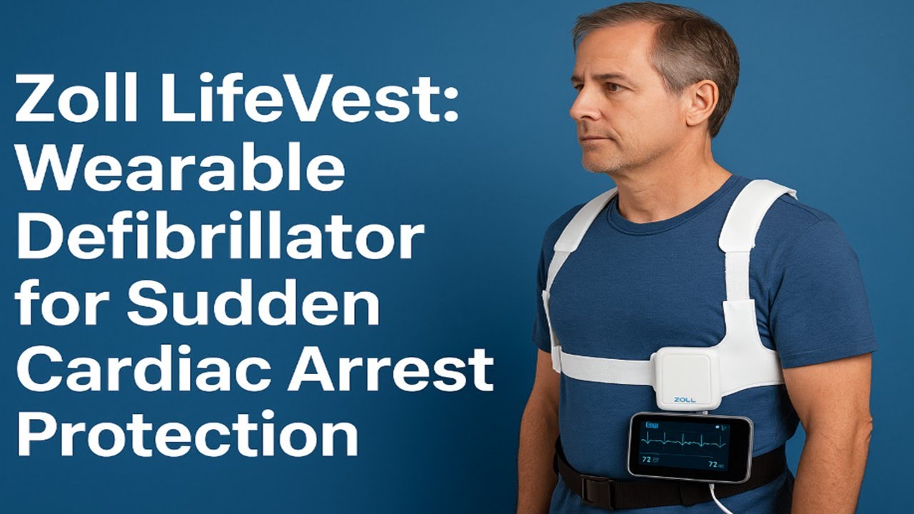 Zoll LifeVest: Wearable Defibrillator for Sudden Cardiac Arrest Protection