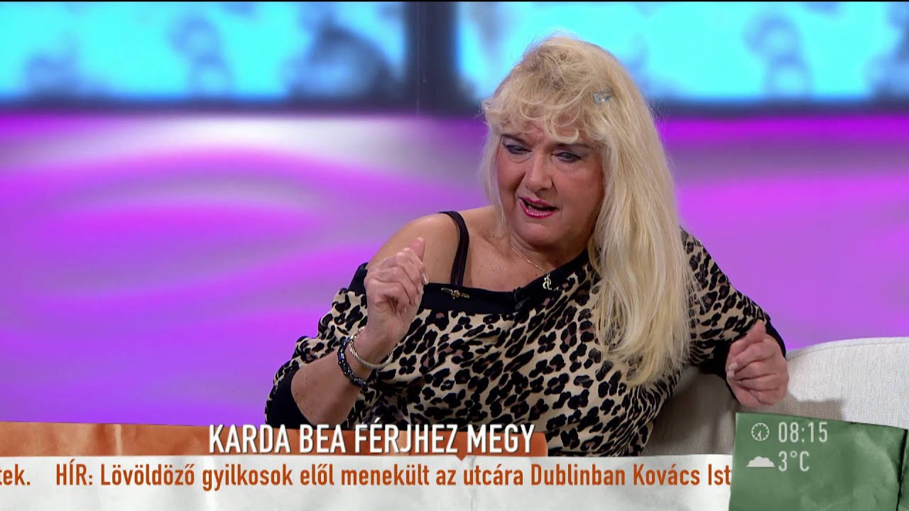 Karda Bea 85 évesen is férjhez menne - 2016.02.08. - tv2.hu/mokka