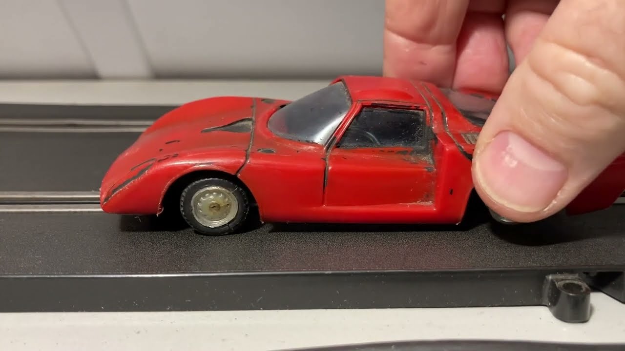 Polistil Policar Alfa Romeo A78 slot car refurbishment - Alpha Romeo DNA!