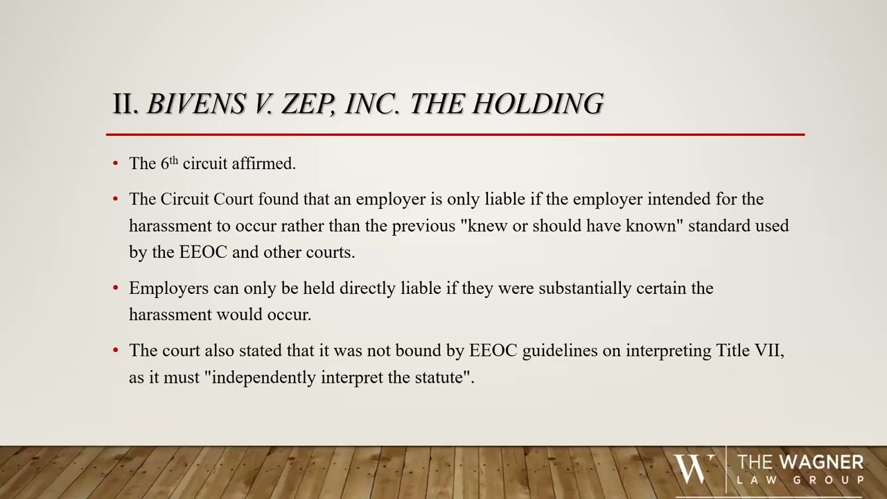 The Impact of The Circuit Court Split on Employer Liability for Third-Party Harassment