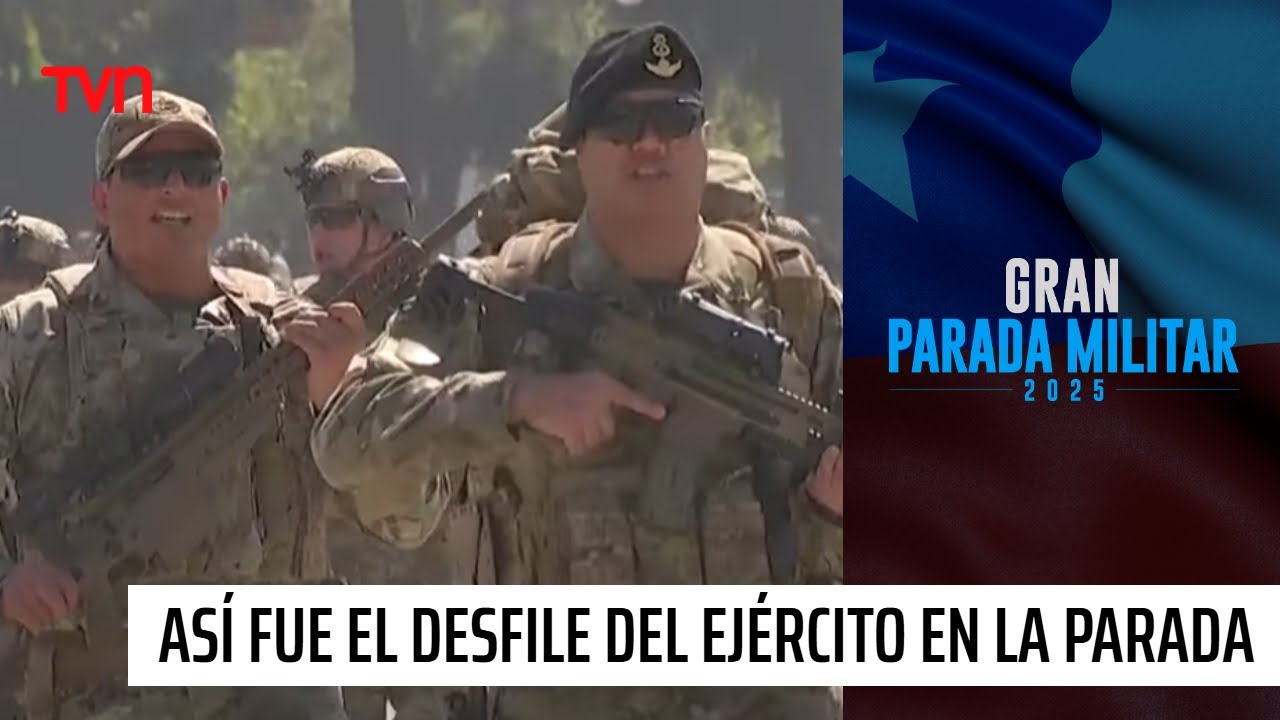Así se vivió el desfile del Ejército en la Parada Militar 2025 | 24 Horas TVN Chile