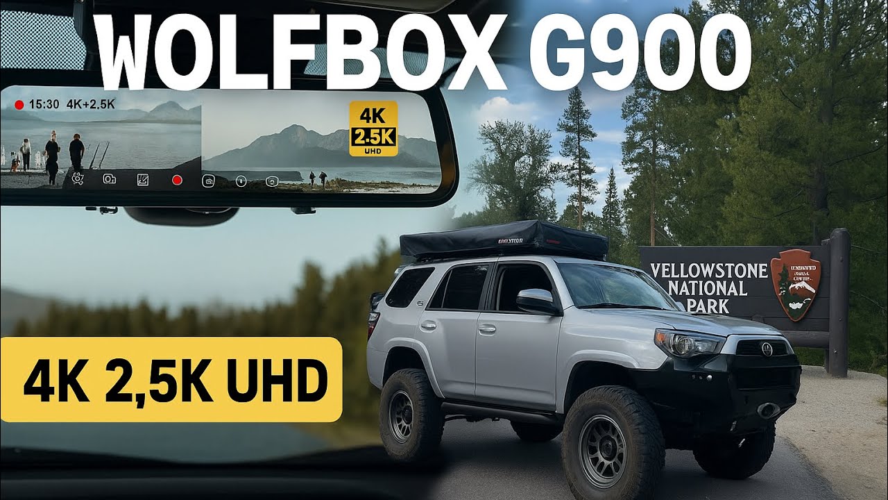 Обзор Wolfbox G900: ЛУЧШИЙ 4K-видеорегистратор для путешествий?