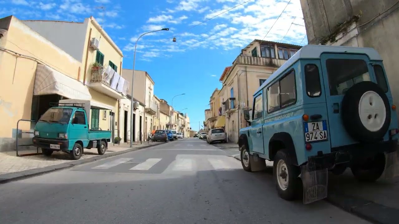 Road Cycling. Testa Dell'Acqua loop descending into Noto's historical center 5 of 6