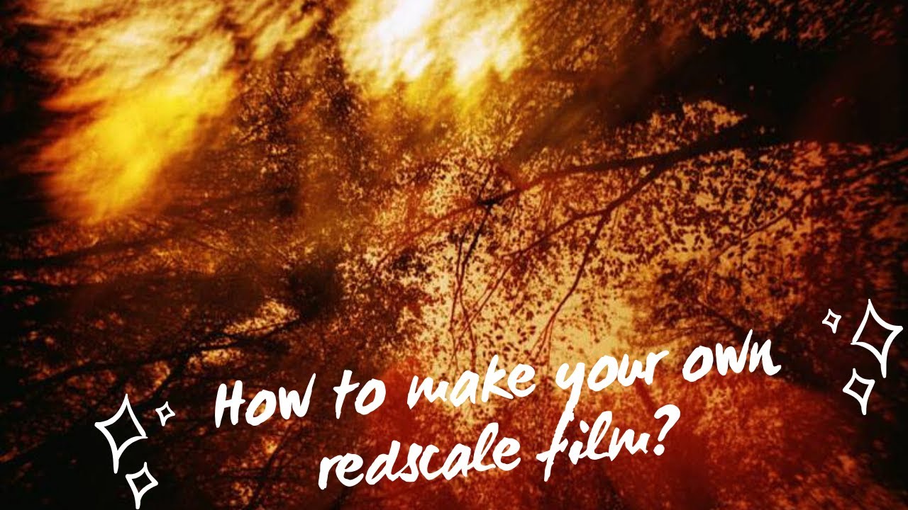 How to Make Your Own Redscale Film?