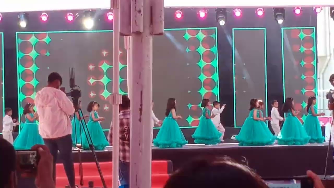 Vvr school annual day celebration lkg students 