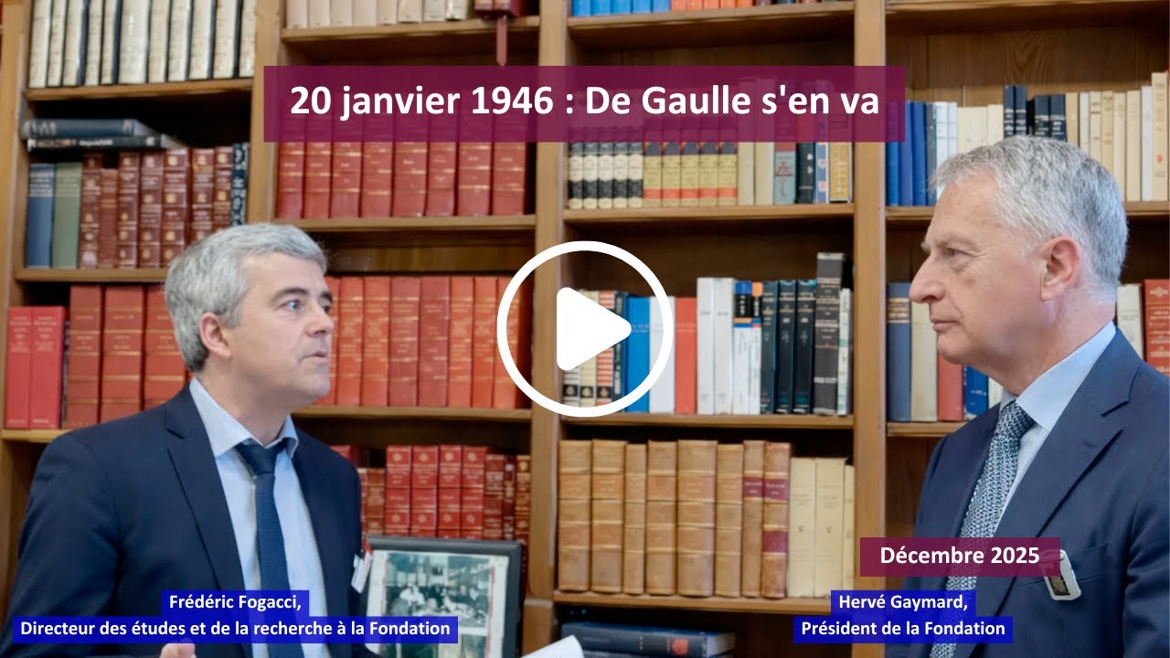 20 janvier 1946 : De Gaulle s'en va