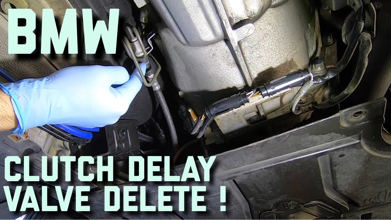 BMW Clutch Delay Valve Removal (E87 1 Series)