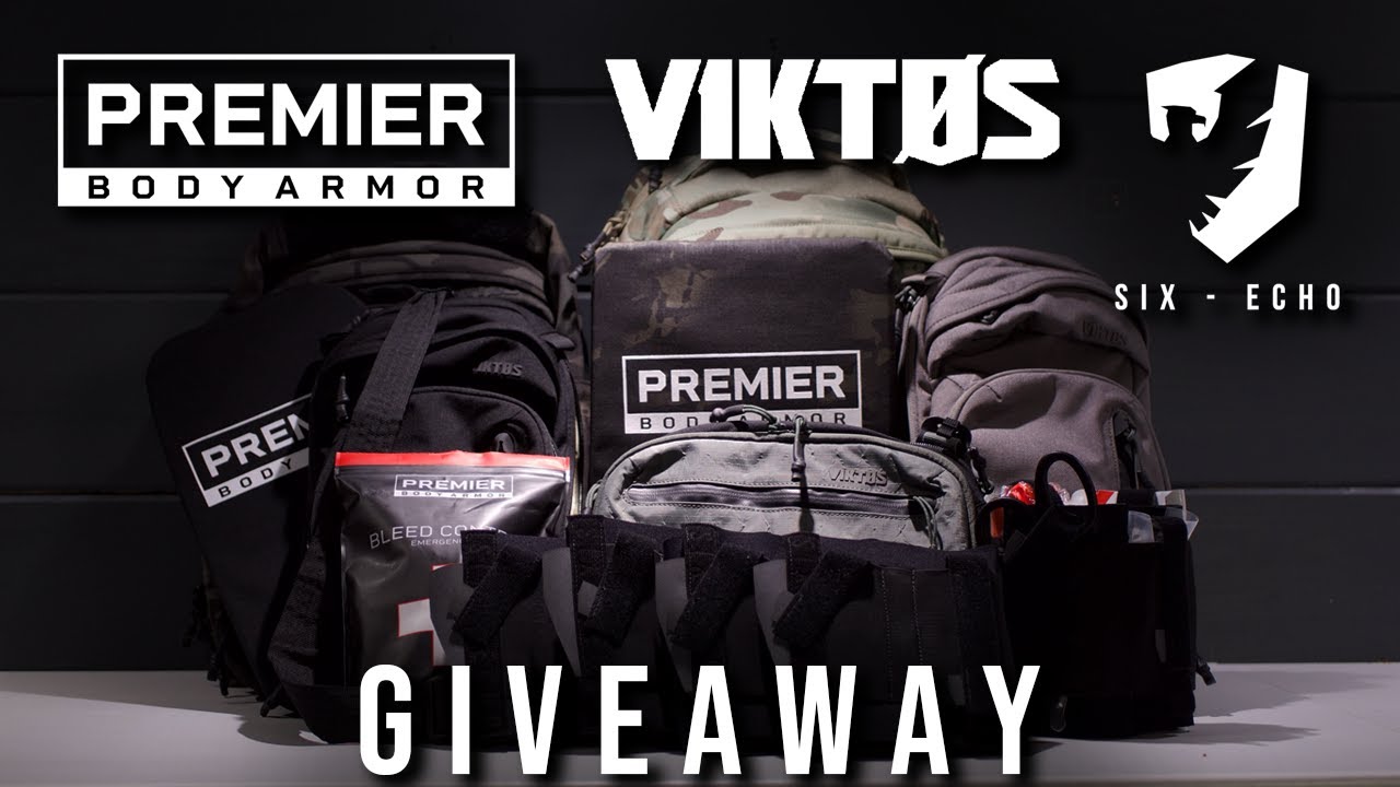 Bleeding Control Month Giveaway! (Premier Body Armor, VIKTOS, Six Echo)