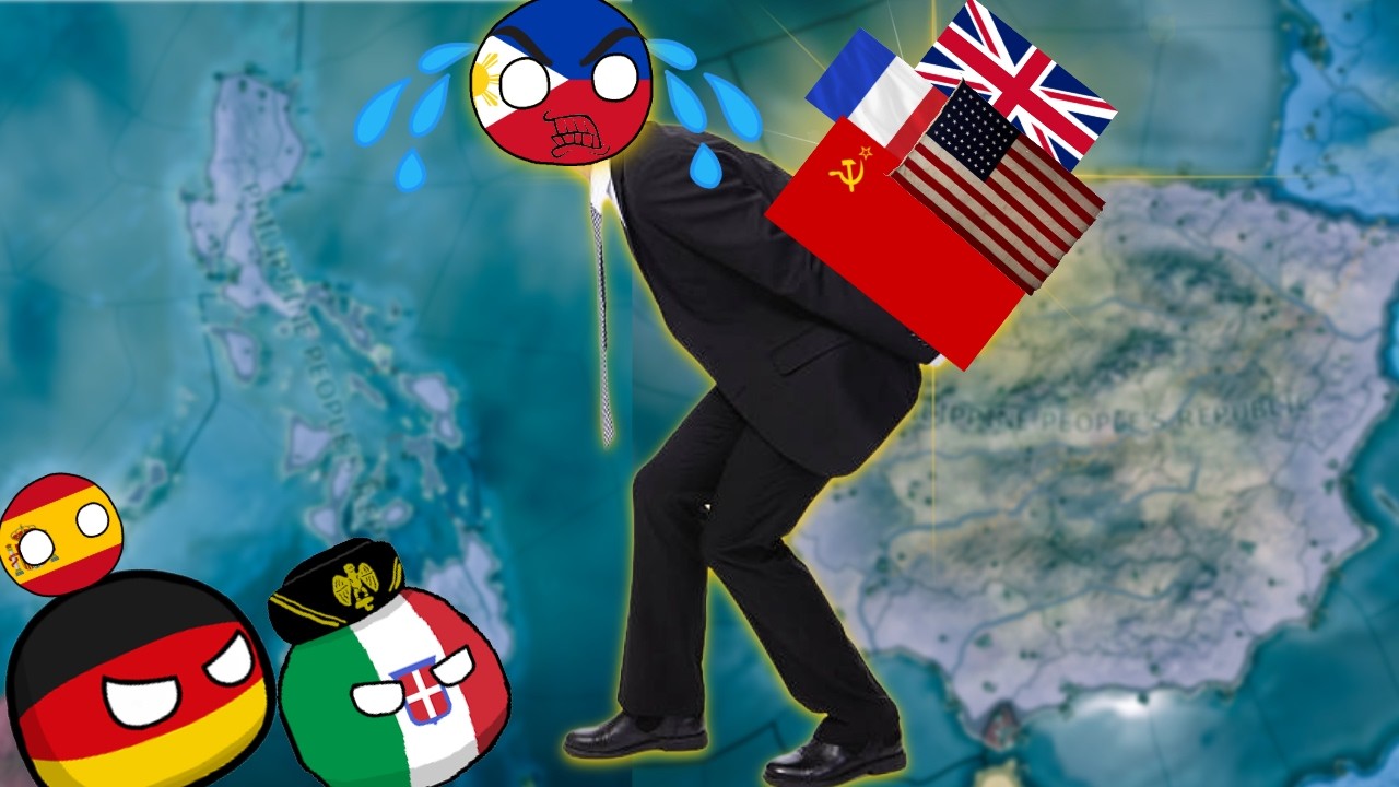 Carrying the Allie's as The Philippine's in HOI4's new DLC
