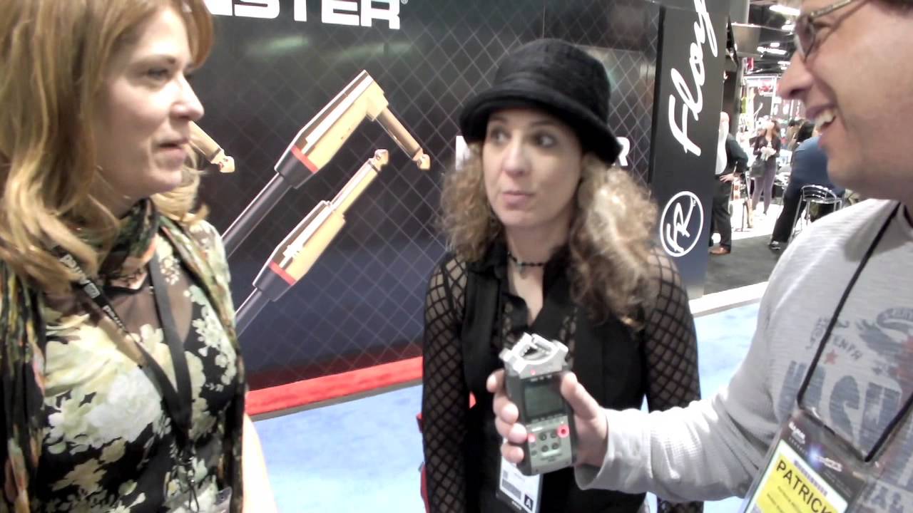 Bangles Guitarists Vicki Peterson and Janet Robin at  Namm 2013 discuss their favorite rock riffs