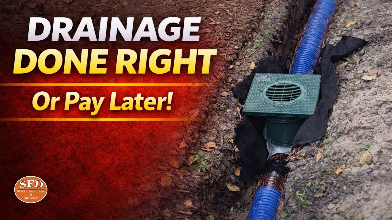 Fixing Roof Runoff & Driveway Flooding the Right Way