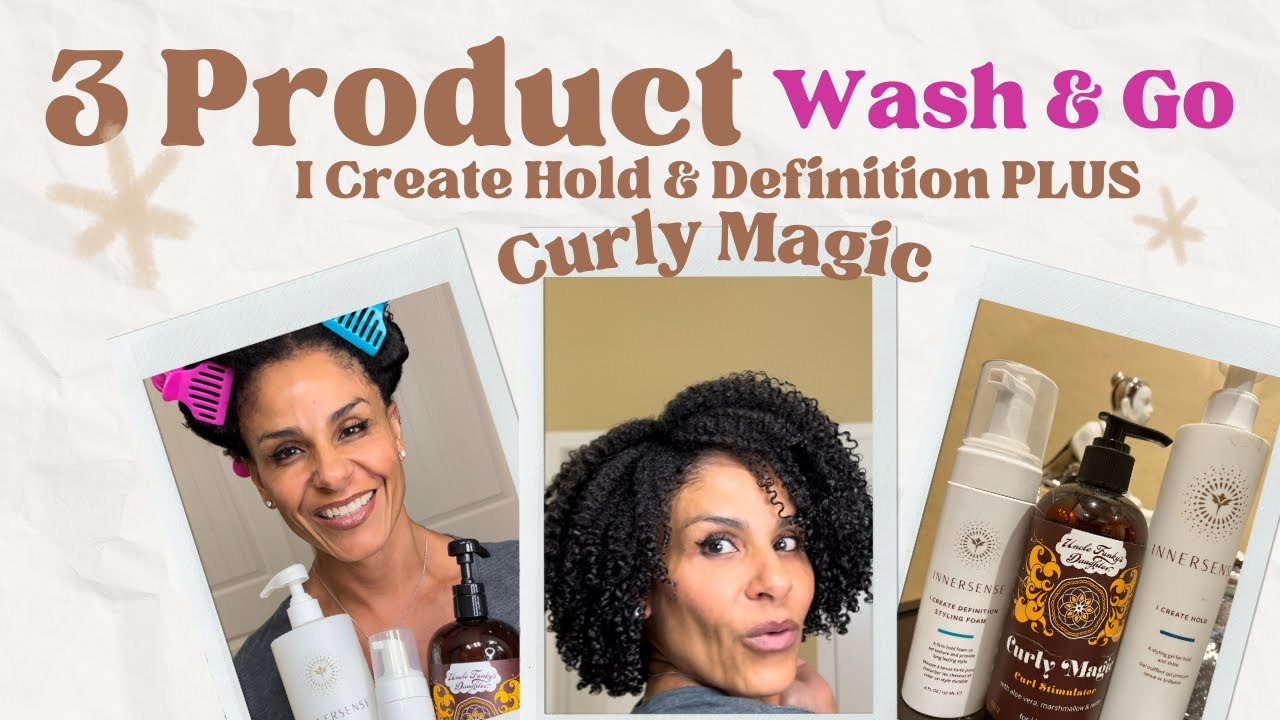 I Create Hold/I Create Definition/Curly Magic 3 Product Combo Wash And Go