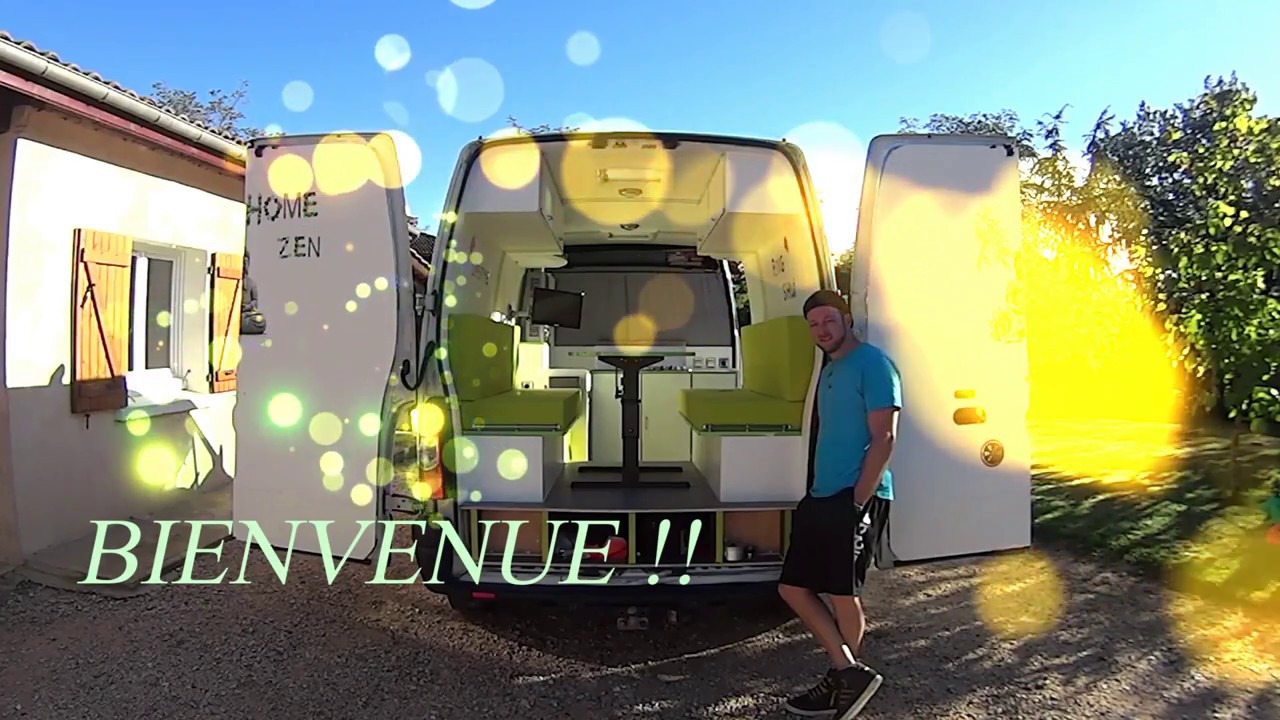 - Camion aménagé pour 2 personnes - RENAULT MASTER