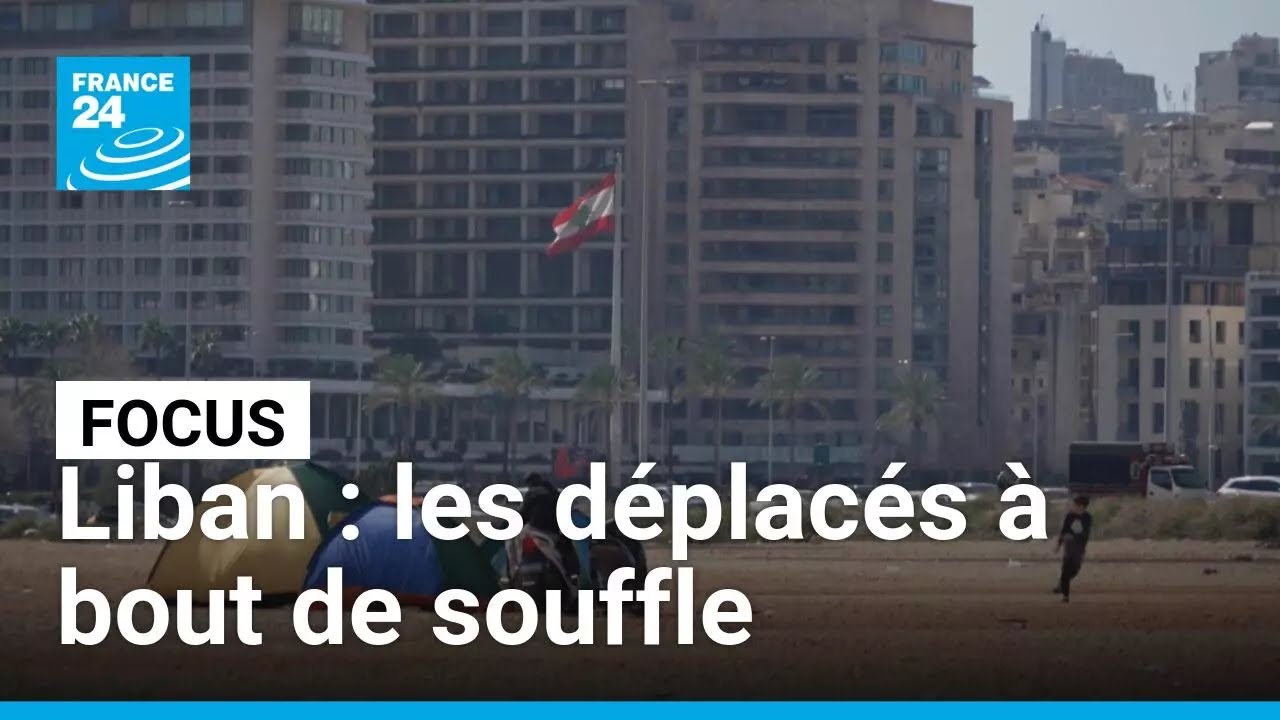 Crise humanitaire au Liban : les déplacés à bout de souffle • FRANCE 24