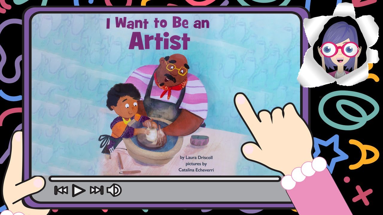 Read Along - I want to be an Artist (with Highlighted words!)