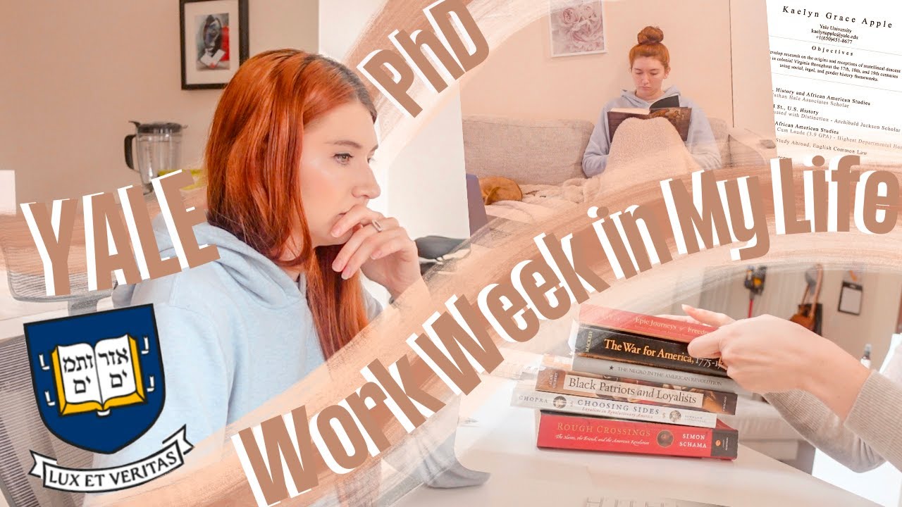 Essay Writing Crisis Kind of Work Week In My Life @ YALE | History PhD Student/Grad Student Vlog