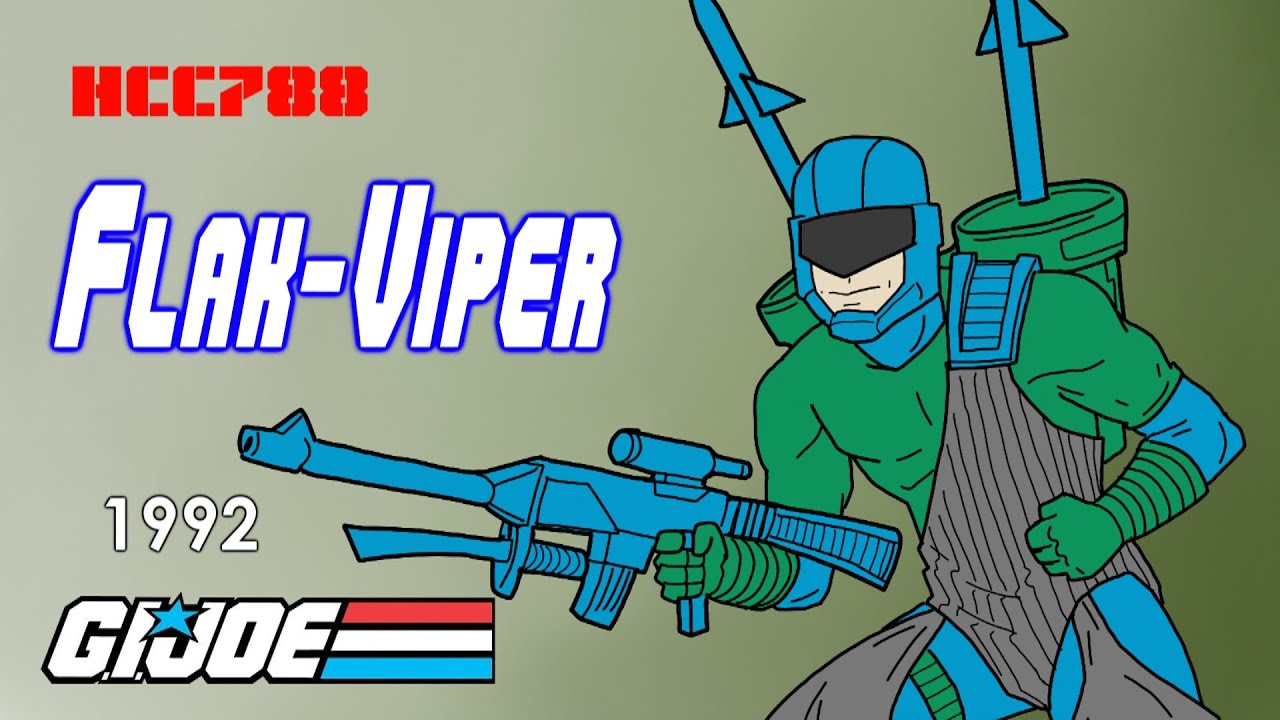 HCC788 - 1992 FLAK-VIPER - Cobra Anti-Aircraft Trooper!