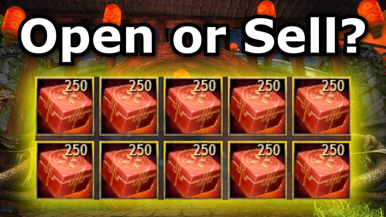 Opening 2,500 Lunar Gift Boxes (600g) | Guild Wars 2
