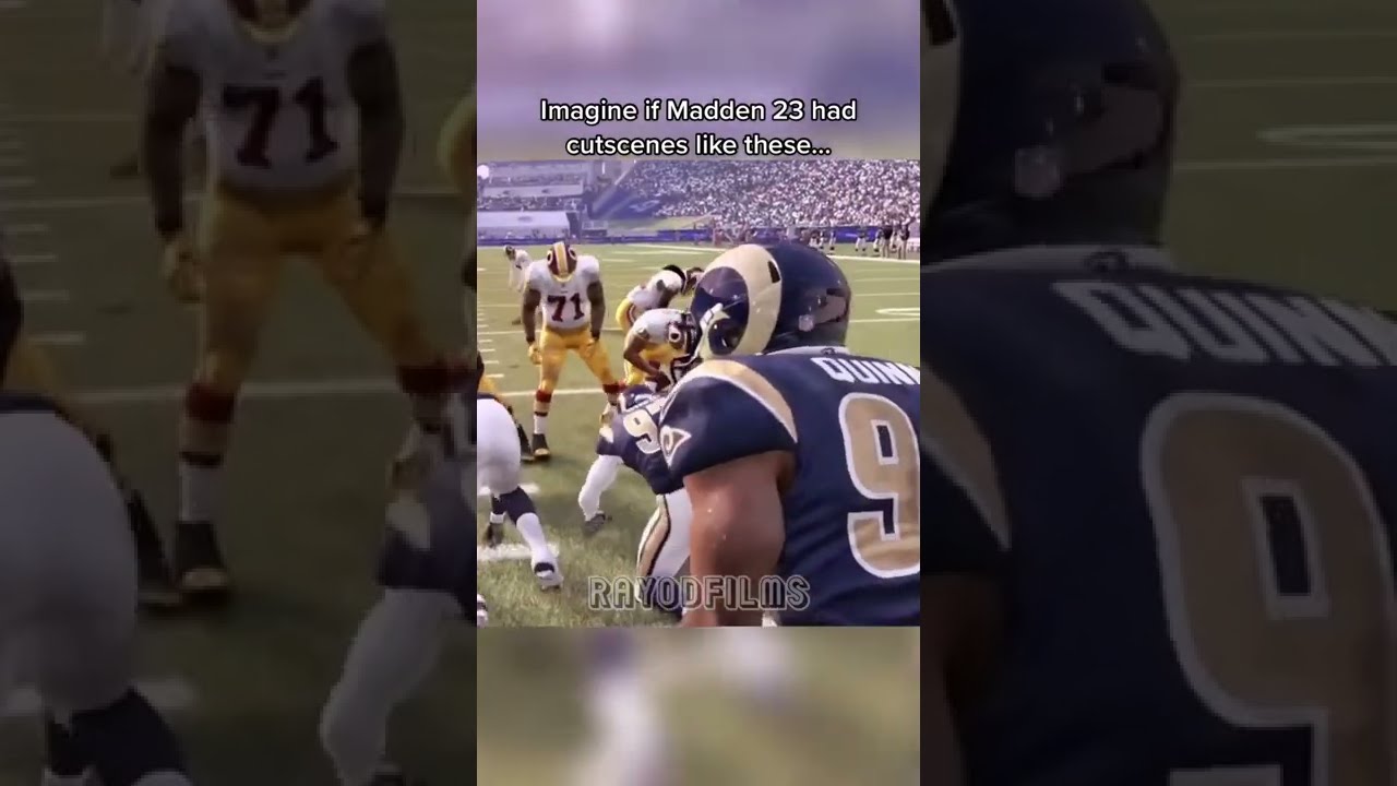 Imagine if Madden 2025 had these type of Cutscenes&hellip; #nfl #shorts #madden #madden24