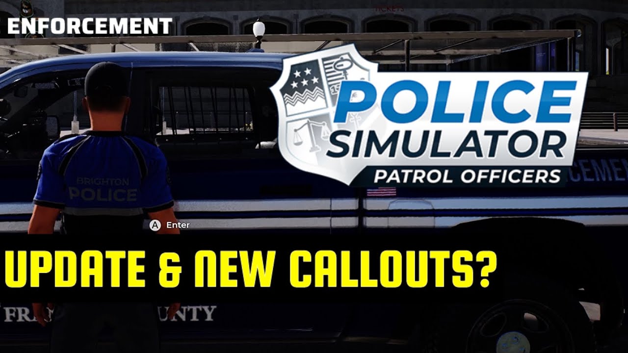 NEW Police Simulator Patrol Officers Update Gameplay | Realistic Bodycam Patrol (2025)