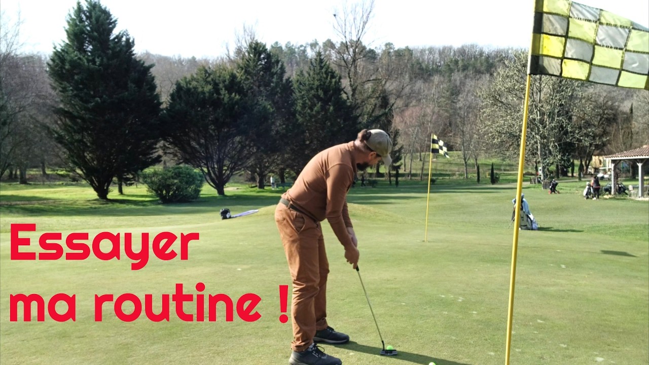 La routine au putting
