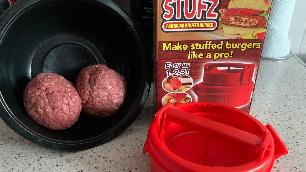 HOW TO MAKE STUFFED BURGERS WITH STUFZ BURGER PRESS
