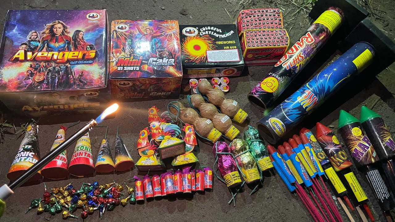 NYUMET MERCON ROMAN CANDLE JUMBO DAN SEMUA PETASAN MALAM TAHUN BARU 2023!!! SERU