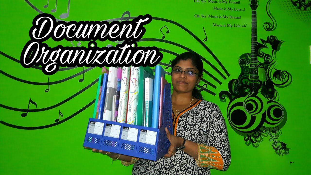 Document Organization ideas | Declutter your papers