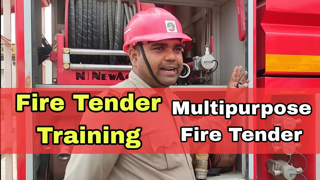Fire Tender - Multi Purpose Fire Tender Training Video - HURL Industrial Training || Shreyan Fire