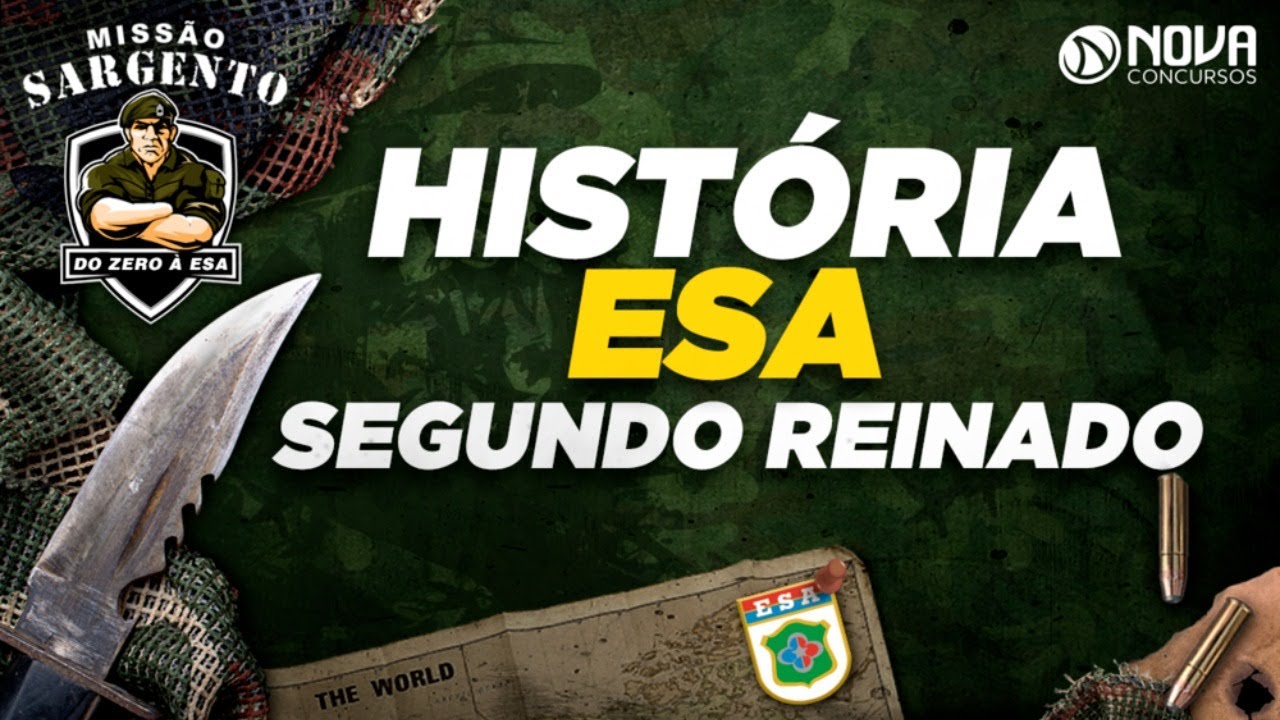 Gabaritando ESA -  História do Brasil: Segundo Reinado! #aulagratuita