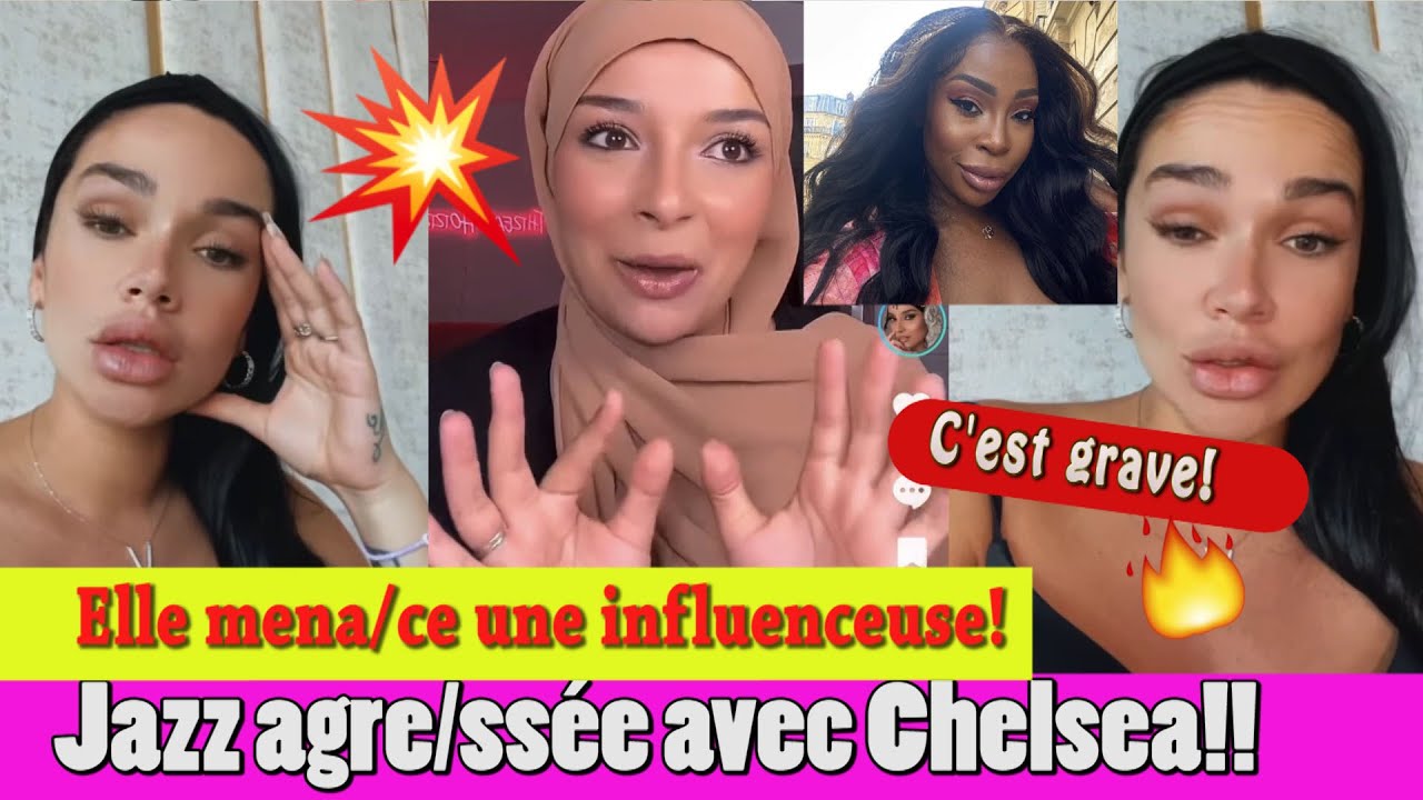 JAZZ AGRE/SSÉE AVEC SES PETITS! ELLE MEN/ACE CAM MAKEUP APRES SON CONFLIT AVEC NOÉMIE