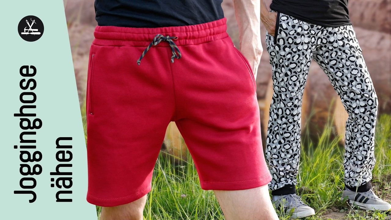 Jogginghose Laiska und Manoah nähen - Nähanleitung zum Schnittmuster