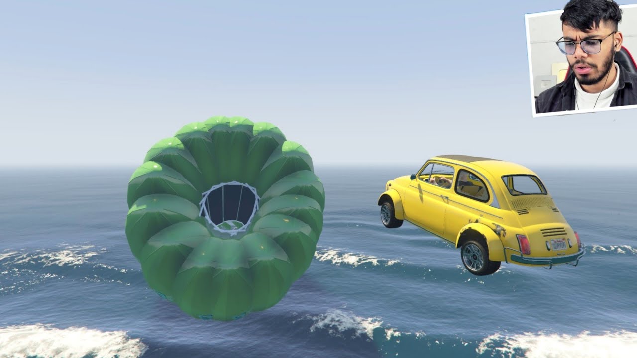 Electric EV Supercar Parkour 000.999% People Can Never Win This 1 Hour Race in GTA 5!