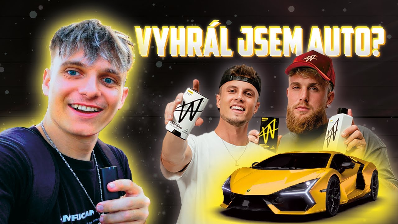 JON MARIANEK A JAKE PAUL V ČESKU! - VYHR&Aacute;L JSEM AUTO!?